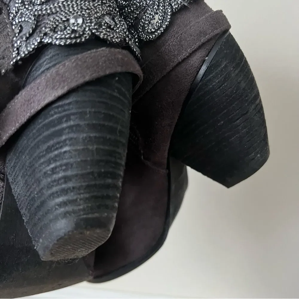 Not Rated Women's Midas Ankle Bootie Grey Sz 7.5 women - Picture 12 of 16